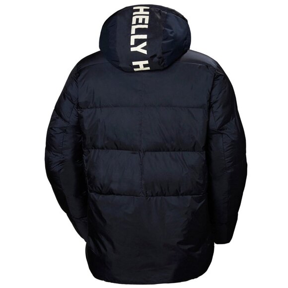 NEW HELLLY HANSON ACTIVE NAVY WINTER PARKA INSULATED ICONIC PUFFER PREMIUM LARGE - Picture 3 of 12